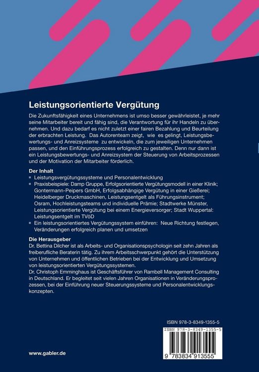 Produktbild: Leistungsorientierte Verg&uuml;tung