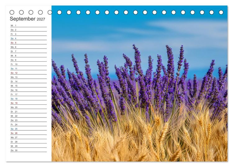 Produktbild: Ein Hauch von S&uuml;den (Tischkalender 2027 DIN A5 quer), CALVENDO Monatskalender