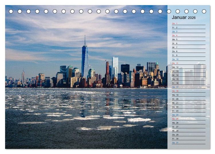 Produktbild: METROPOLEN - die sch&ouml;nsten Weltst&auml;dte (Tischkalender 2026 DIN A5 quer), CALVENDO Monatskalender