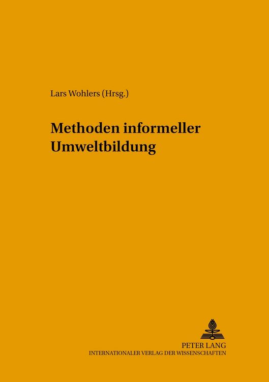 Produktbild: Methoden informeller Umweltbildung