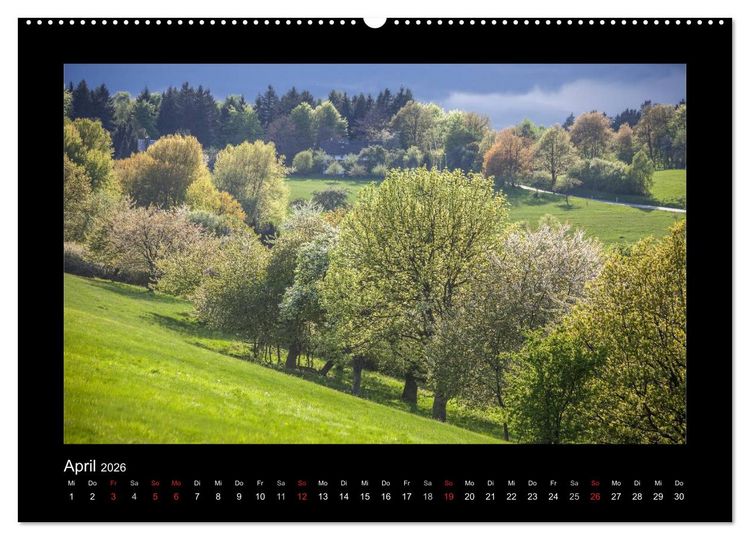 Produktbild: Taunus (hochwertiger Premium Wandkalender 2026 DIN A2 quer), Kunstdruck in Hochglanz