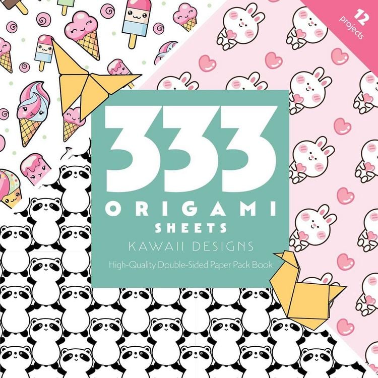 Produktbild: 333 Origami Sheets Kawaii Designs