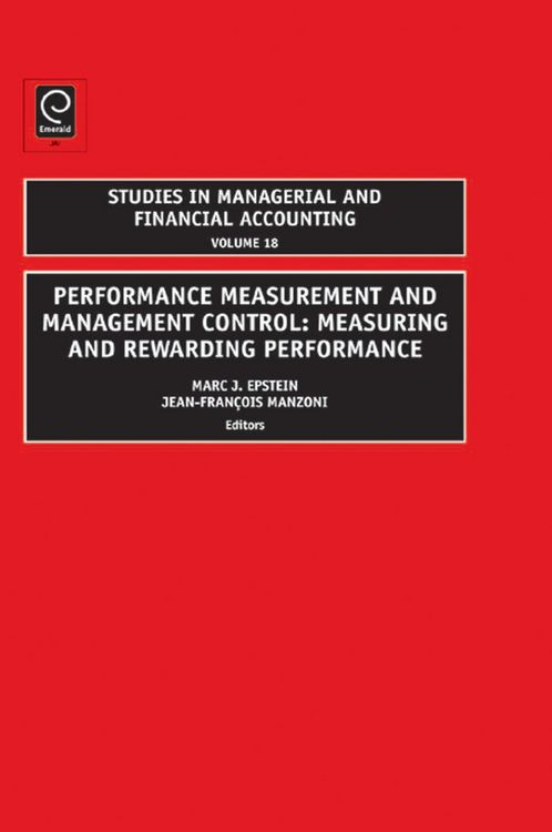 Produktbild: Performance Measurement and Management Control