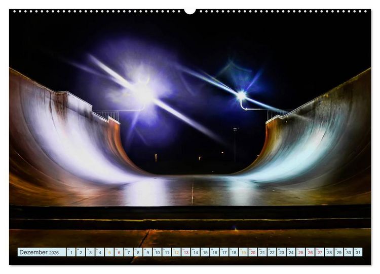 Produktbild: Skateboarding - nichts f&uuml;r Weicheier (hochwertiger Premium Wandkalender 2026 DIN A2 quer), Kunstdruck in Hochglanz