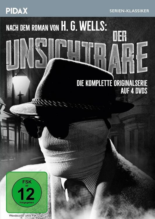 Produktbild: Der Unsichtbare (Invisible Man) / Die komplette Originalserie nach dem gleichnamigen Roman von H. G. Wells (Pidax Serien-Klassiker) [4 DVDs]