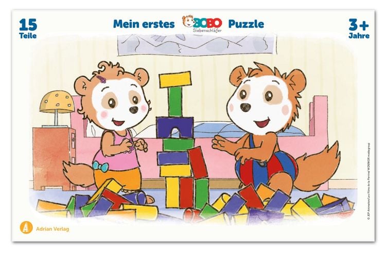 Produktbild: Bobo Siebenschl&auml;fer Puzzle