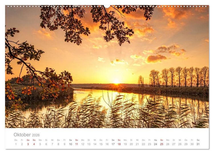 Produktbild: Lichtreise durch Schleswig-Holstein (Wandkalender 2026 DIN A2 quer), CALVENDO Monatskalender