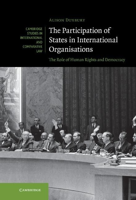 Produktbild: Participation of States in International Organisations