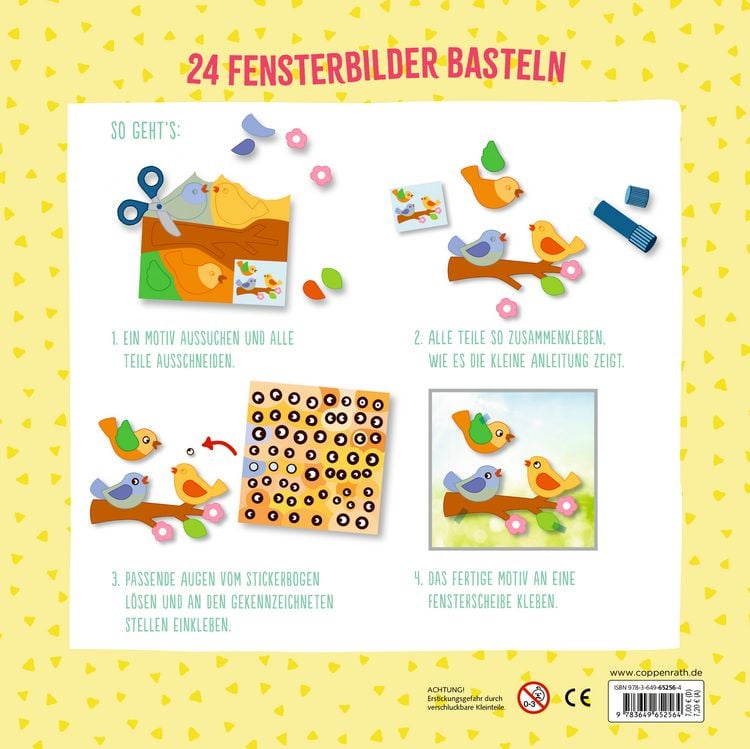 Produktbild: Mein bunter Fr&uuml;hlings-Bastelblock
