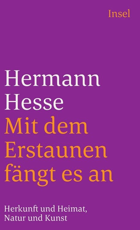 Produktbild: Mit dem Erstaunen fängt es an