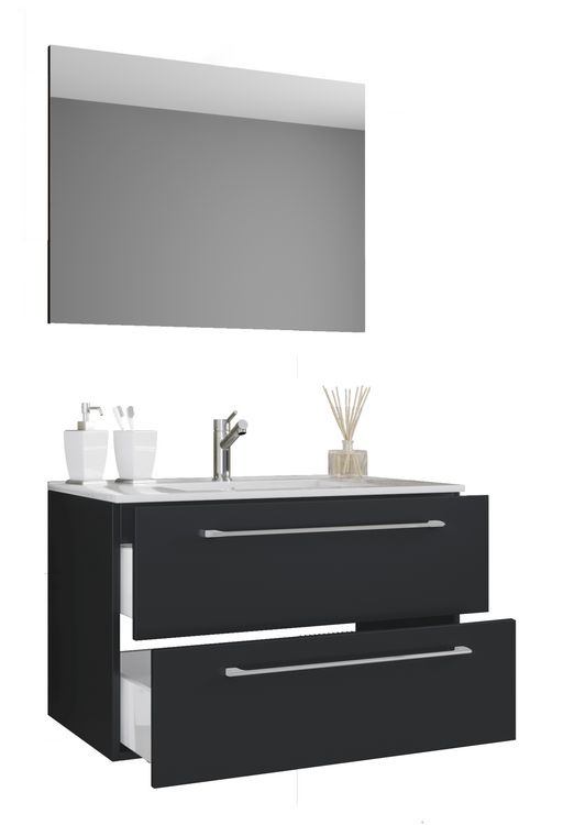 Produktbild: 3-tlg. Waschplatz Waschtisch Badinos Schublade SP