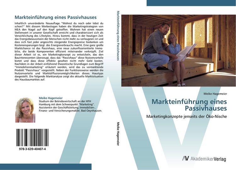 Produktbild: Markteinf&uuml;hrung eines Passivhauses