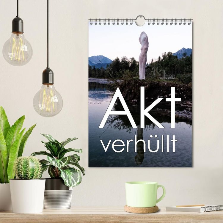 Produktbild: Akt verh&uuml;llt (Wandkalender 2027 DIN A4 hoch), CALVENDO Monatskalender
