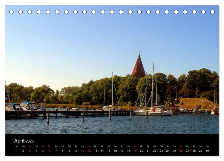 Produktbild: Zeit f&uuml;r... die Insel Poel (Tischkalender 2026 DIN A5 quer), CALVENDO Monatskalender