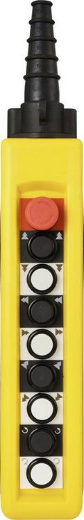 Produktbild: TRU COMPONENTS TC-13599192 TC-A8913 H&auml;ngetaster mit NOT-Aus-Schalter 1St.
