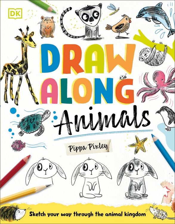 Produktbild: Draw Along Animals