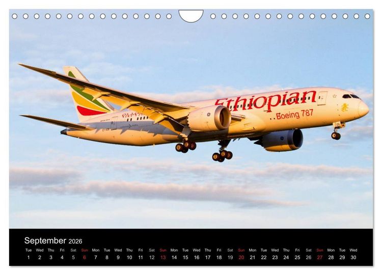 Produktbild: World of Planes (Wall Calendar 2026 DIN A4 landscape), CALVENDO 12 Month Wall Calendar