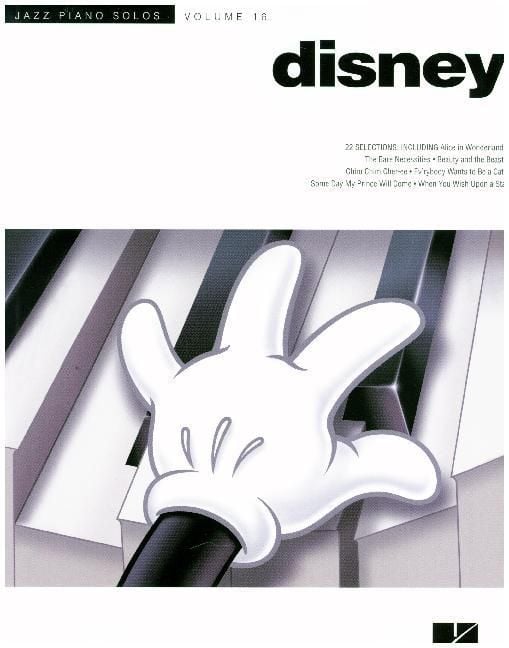 Produktbild: Disney - Jazz Piano Solos Volume 16 Songbook and Sheet Music for Intermediate Players Jazzy Disney Favorites for Students Teachers Practice Performance and Creative Home Learning