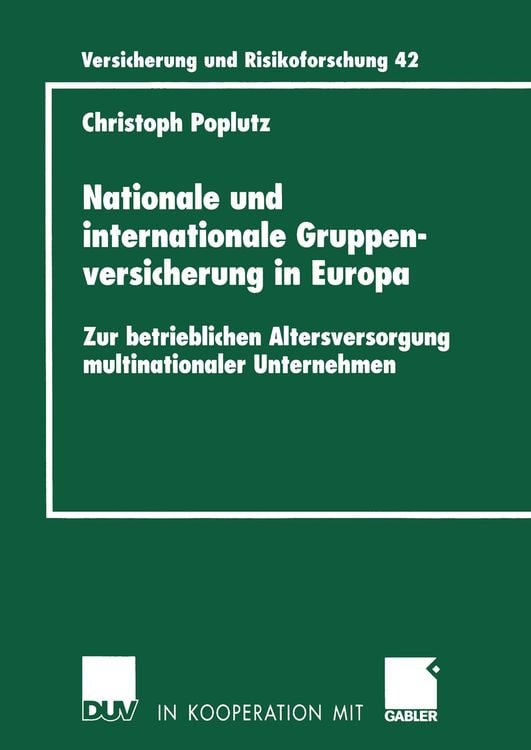 Produktbild: Nationale und internationale Gruppenversicherung in Europa
