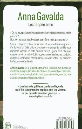 Produktbild: L'&eacute;chapp&eacute;e belle