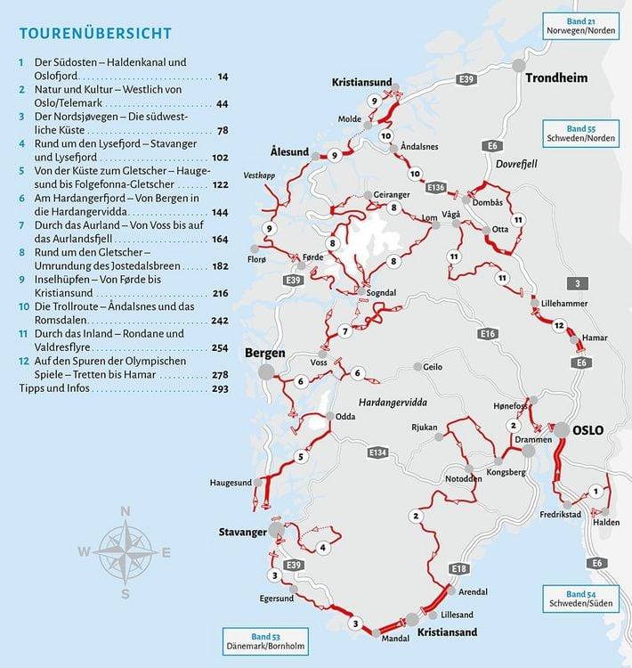 Produktbild: Entdeckertouren mit dem Wohnmobil Norwegen Der S&uuml;den