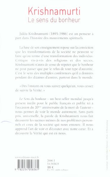 Produktbild: Le sens du bonheur