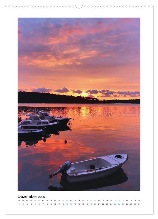 Produktbild: Kroatiens Inselzauber, Cres und Losinj (Wandkalender 2026 DIN A2 hoch), CALVENDO Monatskalender