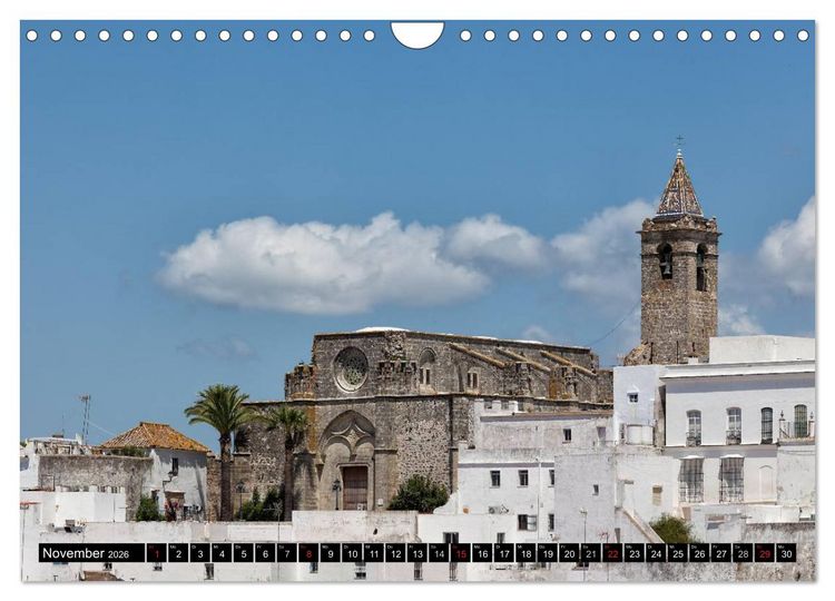 Produktbild: Farbenpr&auml;chtiges Andalusien (Wandkalender 2026 DIN A4 quer), CALVENDO Monatskalender