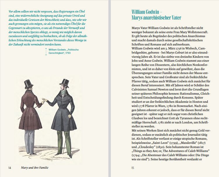 Produktbild: Mary Shelley &ndash; Wissenswertes & Erstaunliches &uuml;ber die Sch&ouml;pferin von &bdquo;Frankenstein&ldquo;