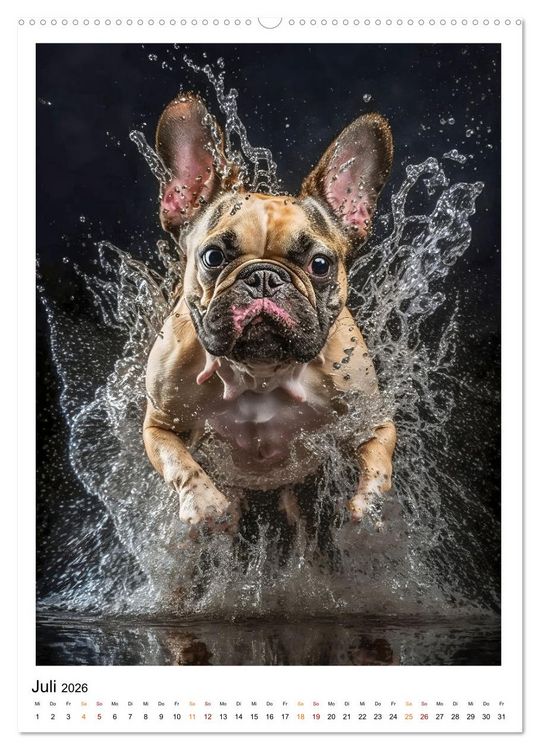 Produktbild: Hunde Lieblinge (hochwertiger Premium Wandkalender 2026 DIN A2 hoch), Kunstdruck in Hochglanz