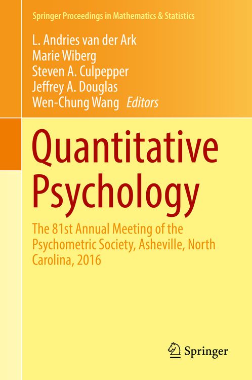 Produktbild: Quantitative Psychology