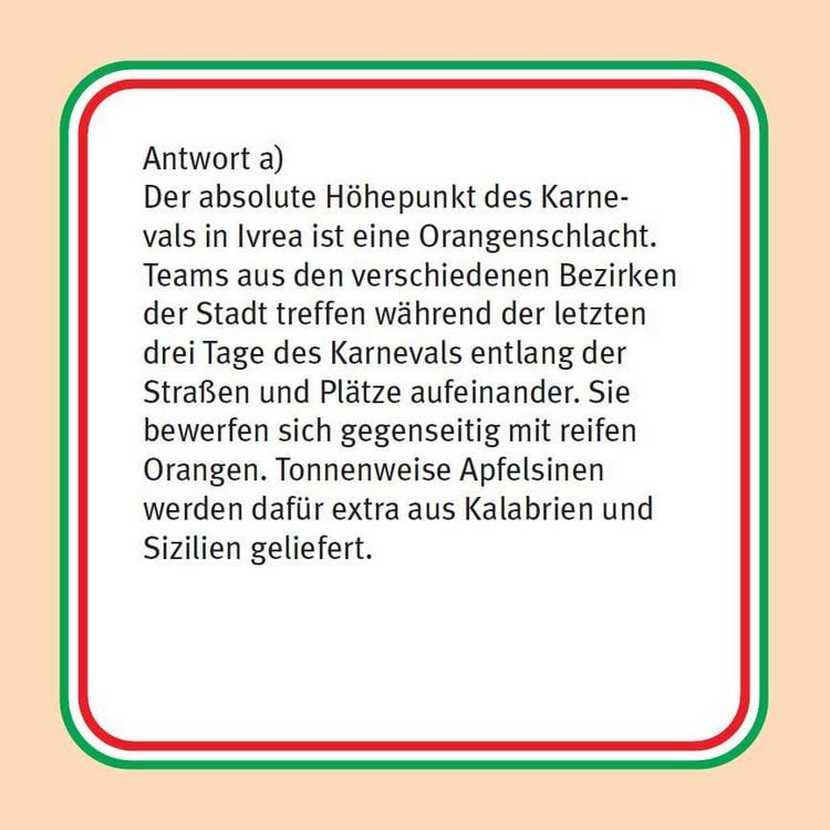 Produktbild: Das Italien-Quiz