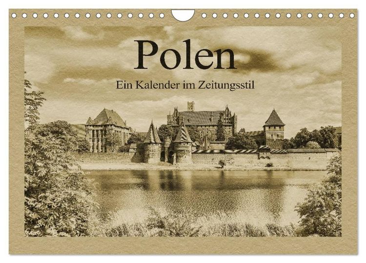 Produktbild: Polen &ndash; Ein Kalender im Zeitungsstil (Wandkalender 2027 DIN A4 quer), CALVENDO Monatskalender