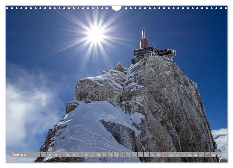 Produktbild: Mont Blanc - Krone der Alpen (Wandkalender 2026 DIN A3 quer), CALVENDO Monatskalender