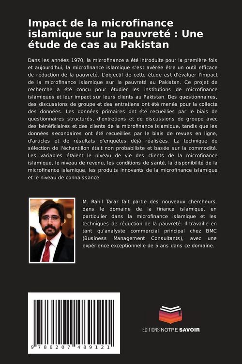 Produktbild: Impact de la microfinance islamique sur la pauvret&eacute; : Une &eacute;tude de cas au Pakistan