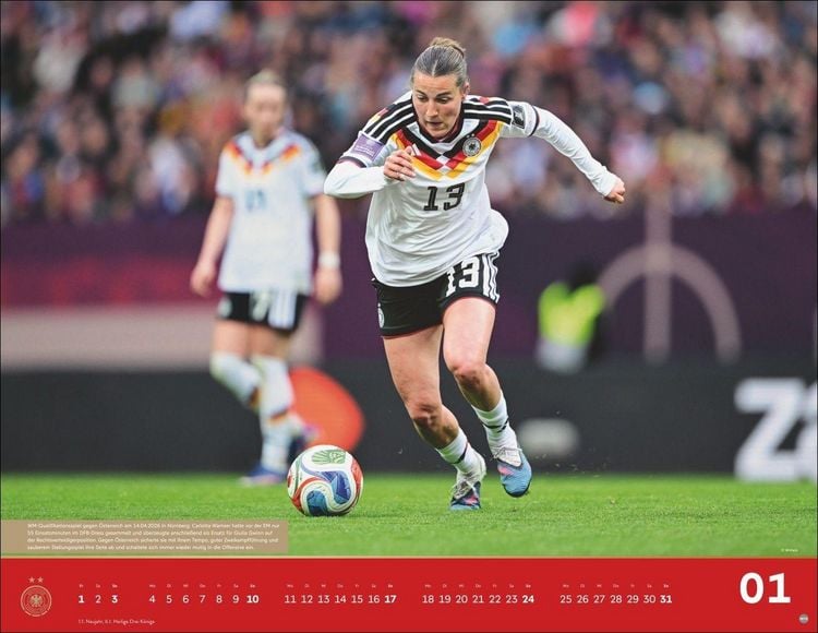 Produktbild: DFB Frauen Posterkalender 2027