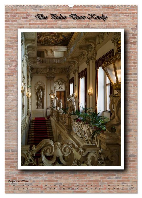 Produktbild: Wiener Melange - Ein Streifzug durch das sch&ouml;ne Wien (hochwertiger Premium Wandkalender 2026 DIN A2 hoch), Kunstdruck in Hochglanz