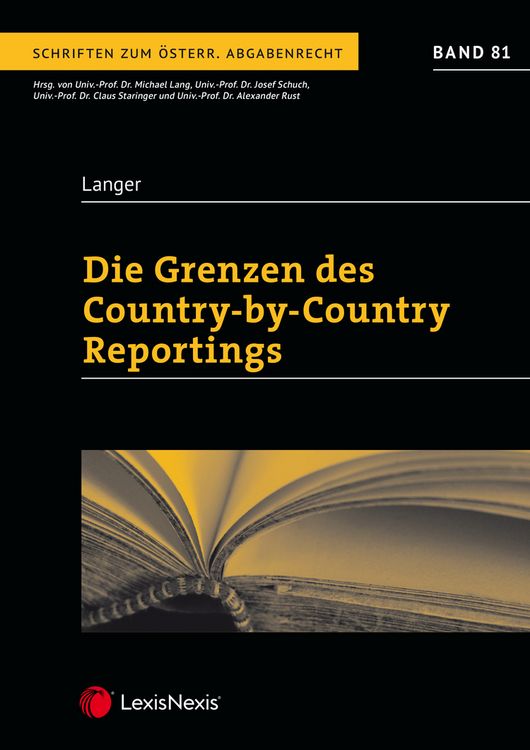 Produktbild: Die Grenzen des Country-by-Country Reportings