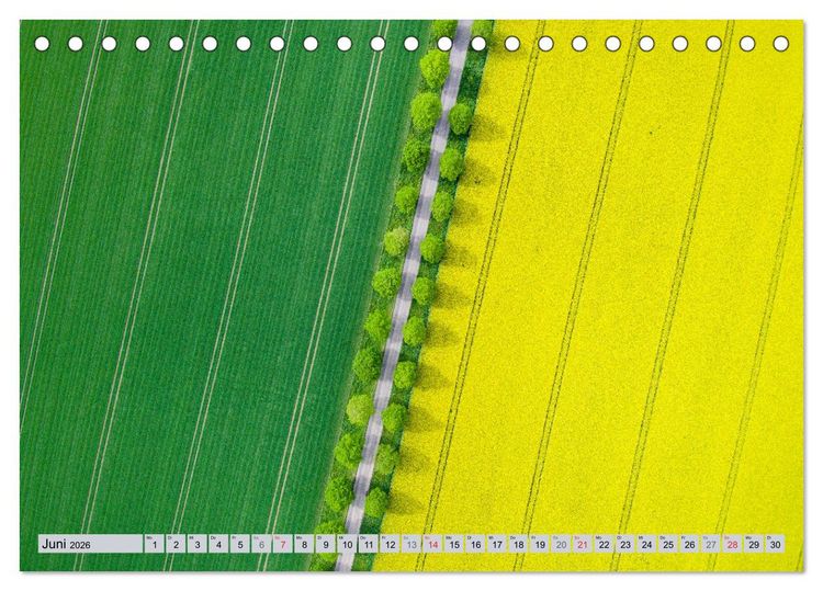 Produktbild: Ausblicke - Mittelhessen von Oben (Tischkalender 2026 DIN A5 quer), CALVENDO Monatskalender
