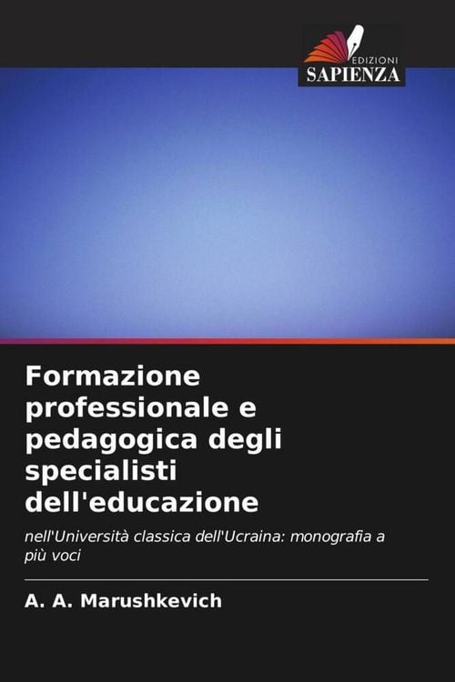 Produktbild: Formazione professionale e pedagogica degli specialisti dell'educazione