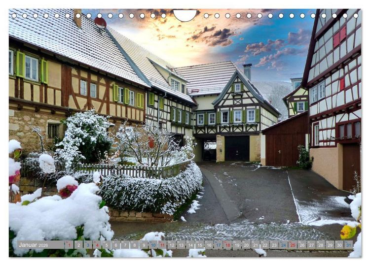 Produktbild: Region Stuttgart im Fokus (Wandkalender 2026 DIN A4 quer), CALVENDO Monatskalender