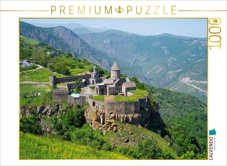 Produktbild: CALVENDO Puzzle Kloster Tatev | 1000 Teile Lege-Gr&ouml;&szlig;e 64x48cm Foto-Puzzle f&uuml;r gl&uuml;ckliche Stunden