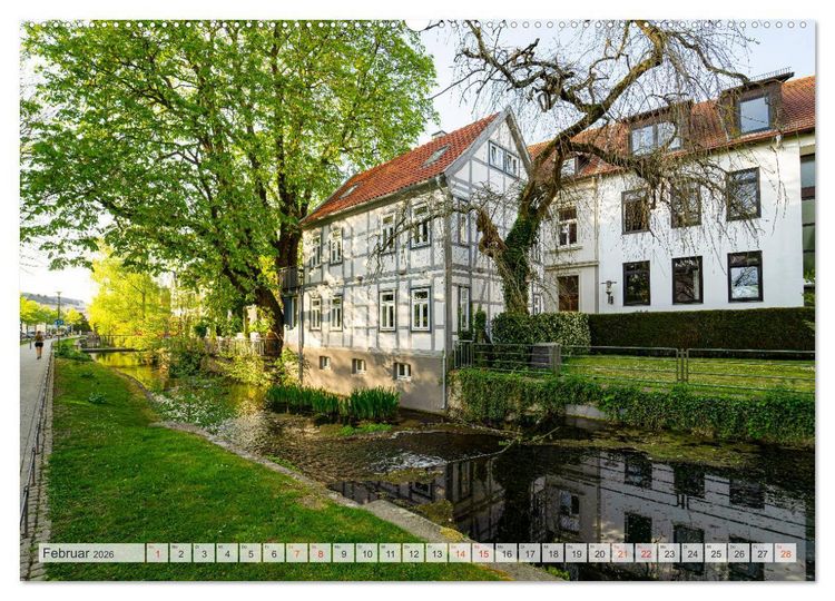 Produktbild: Detmold Impressionen (hochwertiger Premium Wandkalender 2026 DIN A2 quer), Kunstdruck in Hochglanz