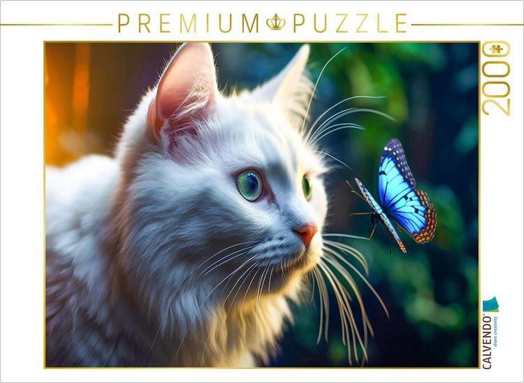 Produktbild: CALVENDO Puzzle Samtpfoten | 2000 Teile Lege-Gr&ouml;&szlig;e 90x67cm Foto-Puzzle f&uuml;r gl&uuml;ckliche Stunden