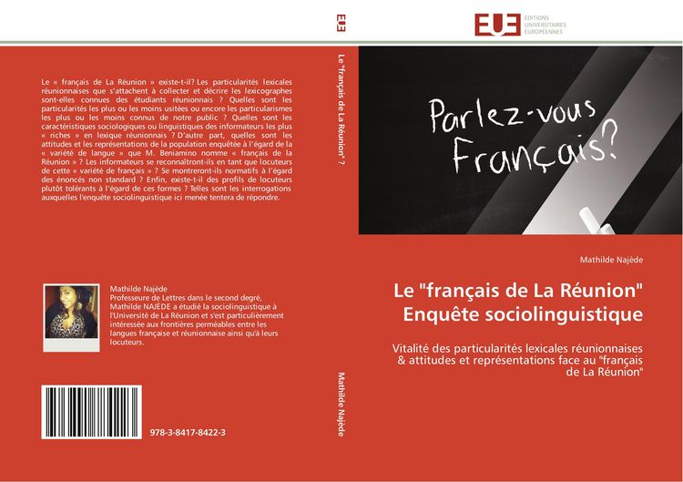 Produktbild: Le "fran&ccedil;ais de La R&eacute;union" Enqu&ecirc;te sociolinguistique