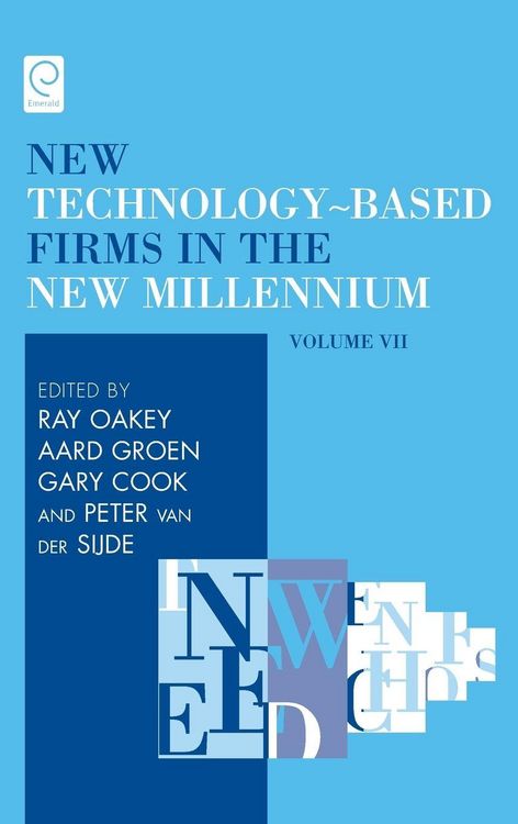 Produktbild: New Technology-Based Firms in the New Millennium