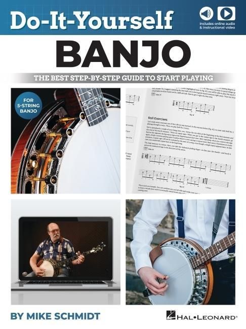 Produktbild: Do-It-Yourself Banjo: The Best Step-By-Step Guide to Start Playing by Mike Schmidt - Includes Online Video and Audio