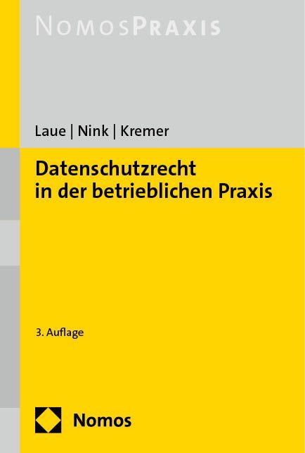 Produktbild: Datenschutzrecht in der betrieblichen Praxis