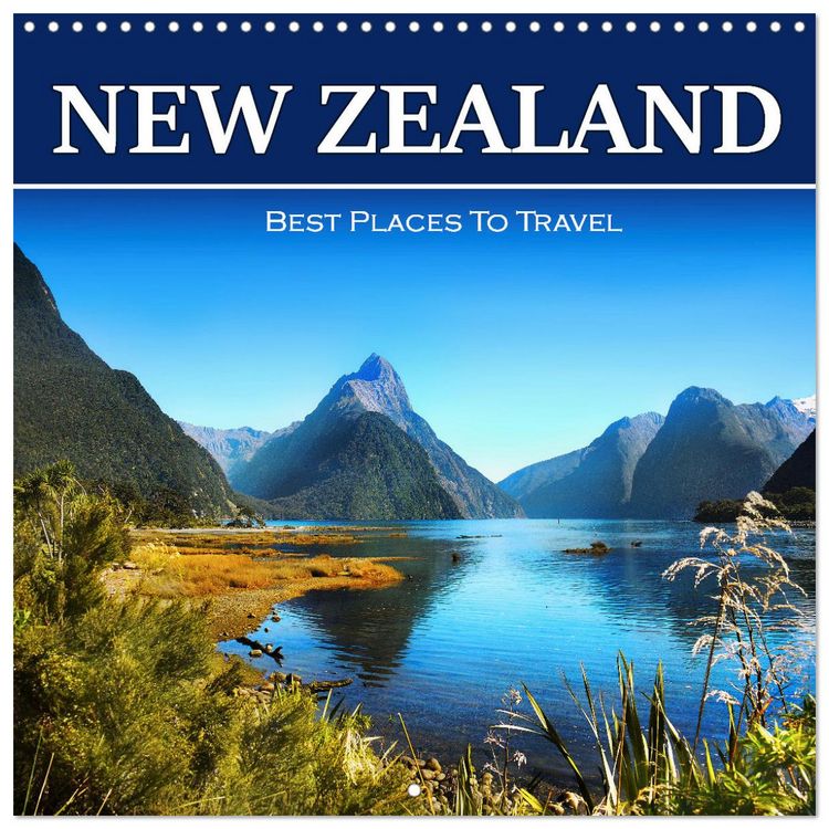 Produktbild: New Zealand Best places to travel (Wall Calendar 2026 12 &times; 12 Inch) CALVENDO 12 Month Wall Calendar