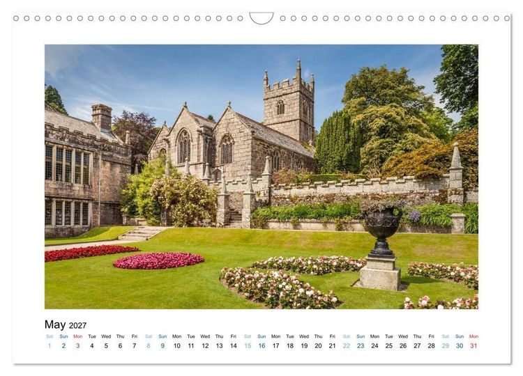 Produktbild: Cornwall - Between Land and Sea (Wall Calendar 2027 DIN A3 landscape), CALVENDO 12 Month Wall Calendar